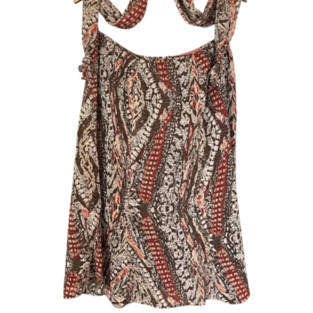 Collections for Le Suit Womens Lined Print Skirt with matching Scarf Size 10